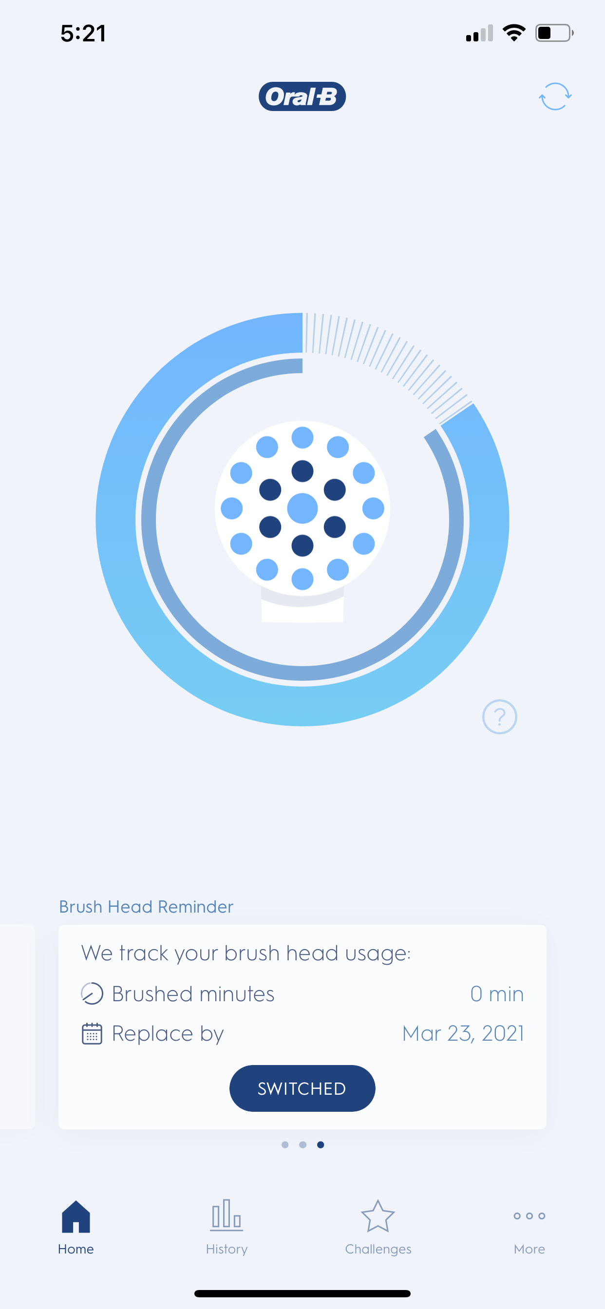 Screenshots of competitor applications