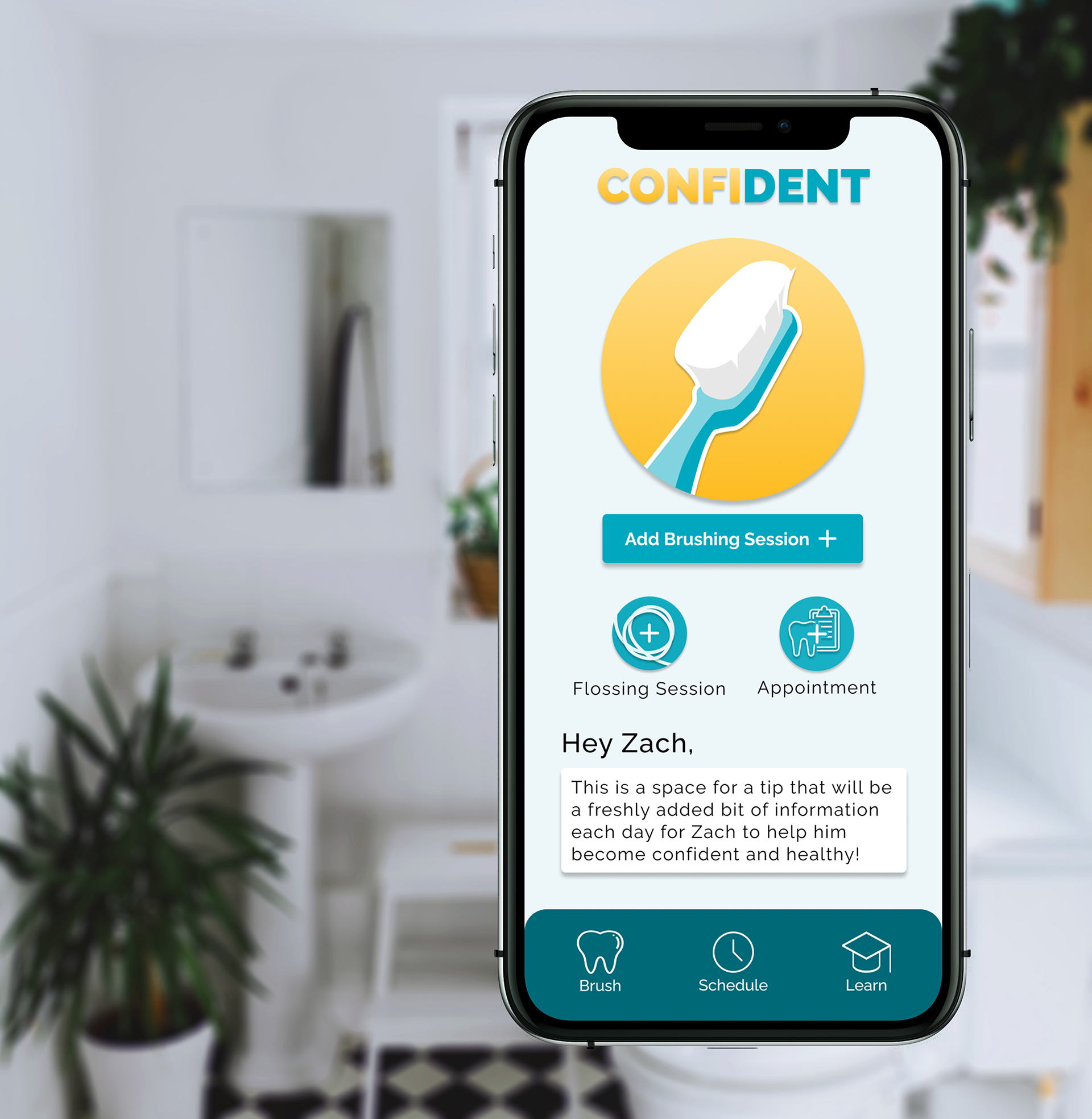 Picture of Confident Home Screen